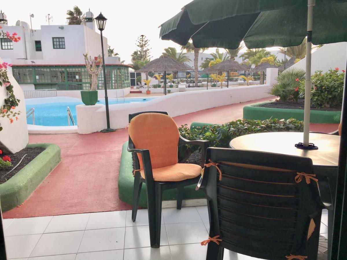Apt. Rus Playa Pocillos. Pool And Terrace. Tías Exterior foto